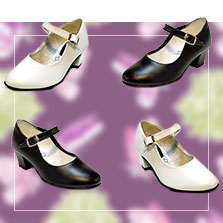 Calzado de trajes regionales para nina